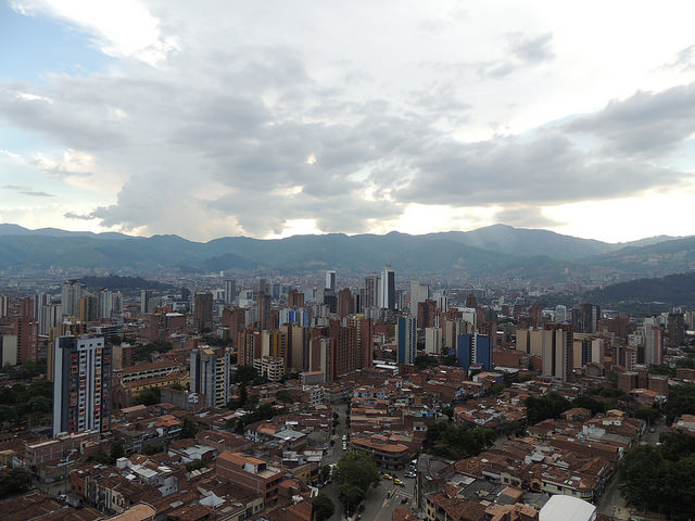 Medellin skyline