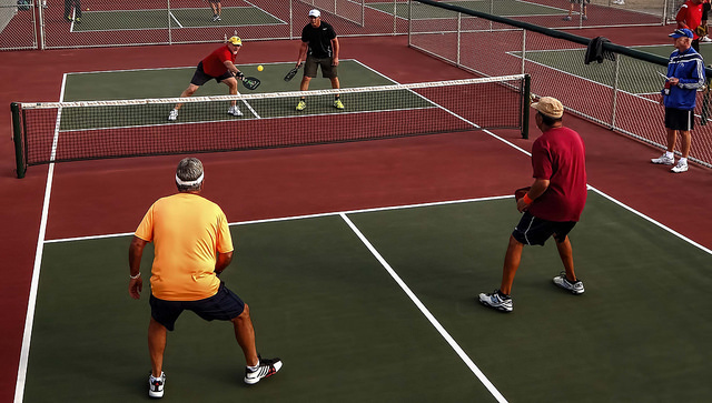 Pickleball has become a popular sport with boomers.