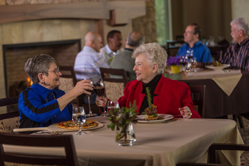 Residents in Dining Room